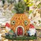Pineapple Gnome House - Garden Ornament Adorable Gnomes with Tropical Pineapple Design, Perfect for Decorating Lawns, Balconies, and Patios. an Ideal Gift Choice!